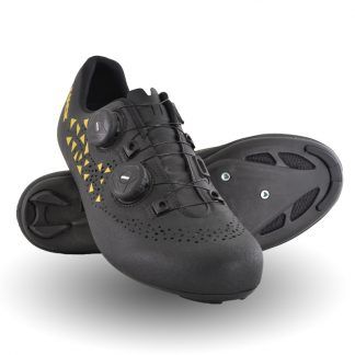 Zapatillas Ciclismo Carretera John Luck Teide Negras