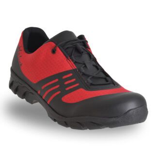 Zapatillas MTB rojas con suela Power RX100 01