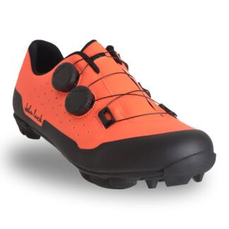 zapatillas mtb naranja suela carbono cierre rotativo Captur de John Luck