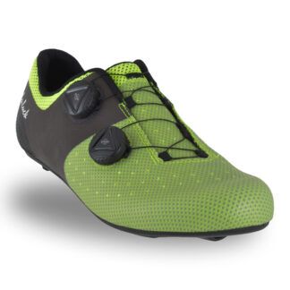 zapatillas ciclismo carretera amarillo flúor Ibiza John Luck
