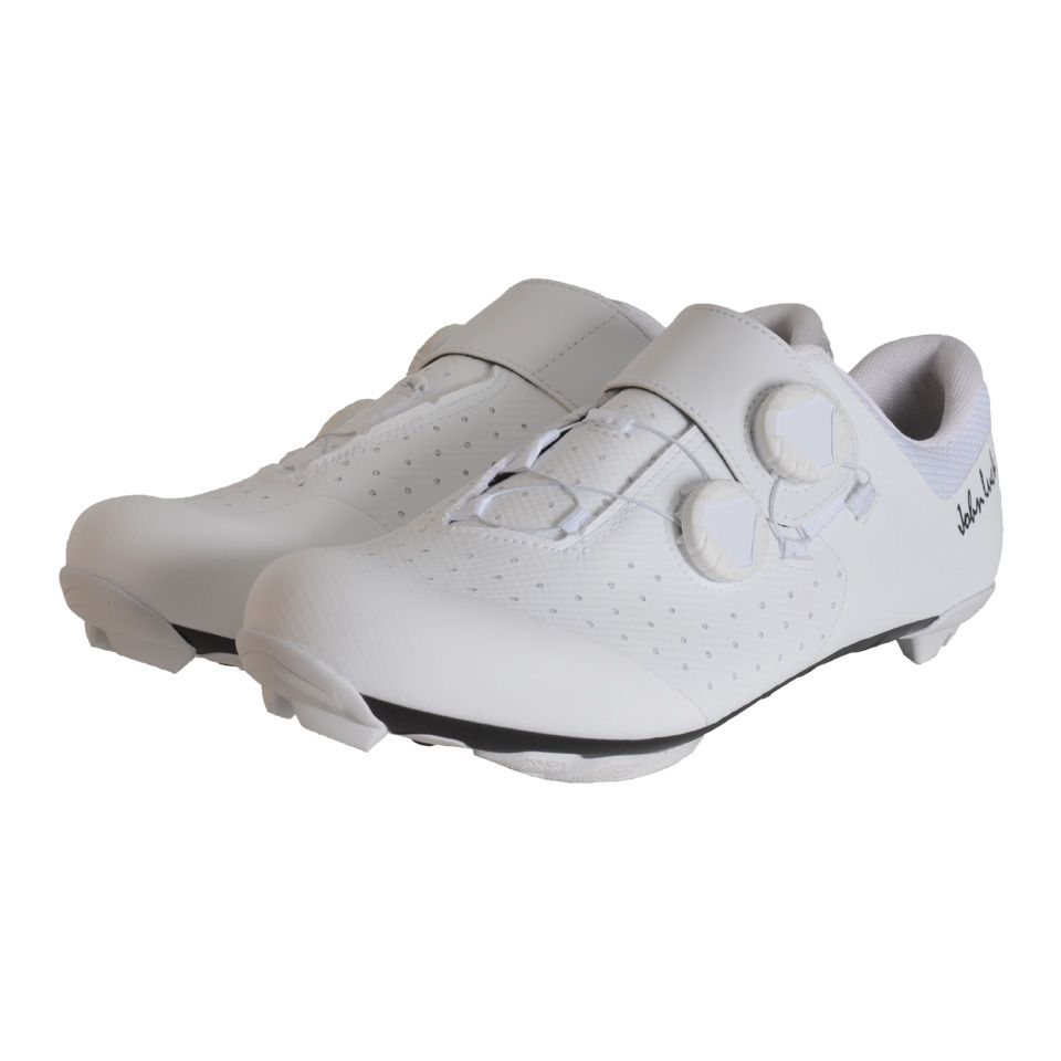 Zapatillas MTB cómodas John Luck Palma con suela de carbono y upper de microfibra transpirable.