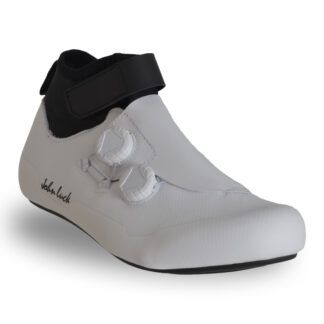 zapatillas de carretera de invierno John Luck Burgos blancas