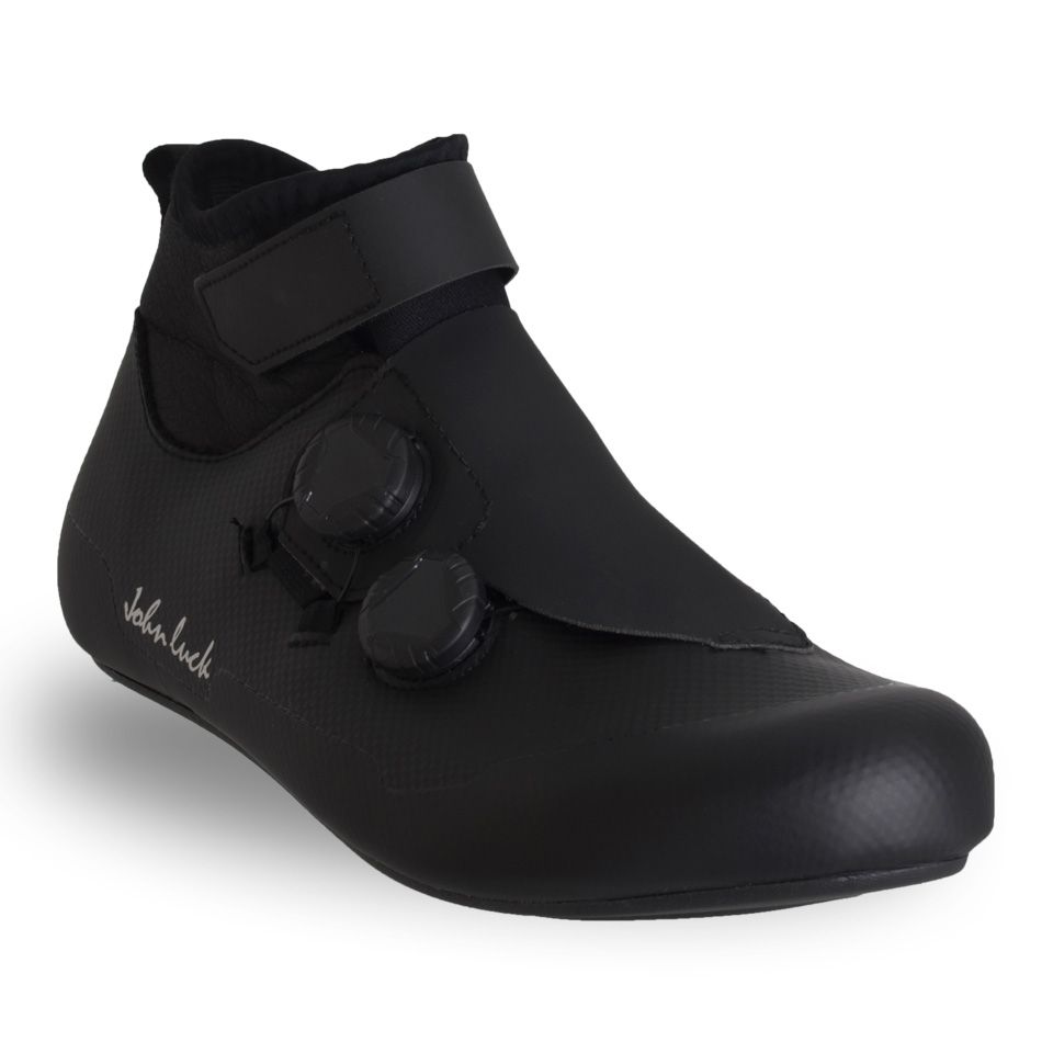 zapatillas de carretera invierno John Luck Burgos negras