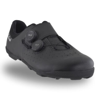 John Luck Palma Negra wide fit MTB cycling shoes con ajuste de doble dial