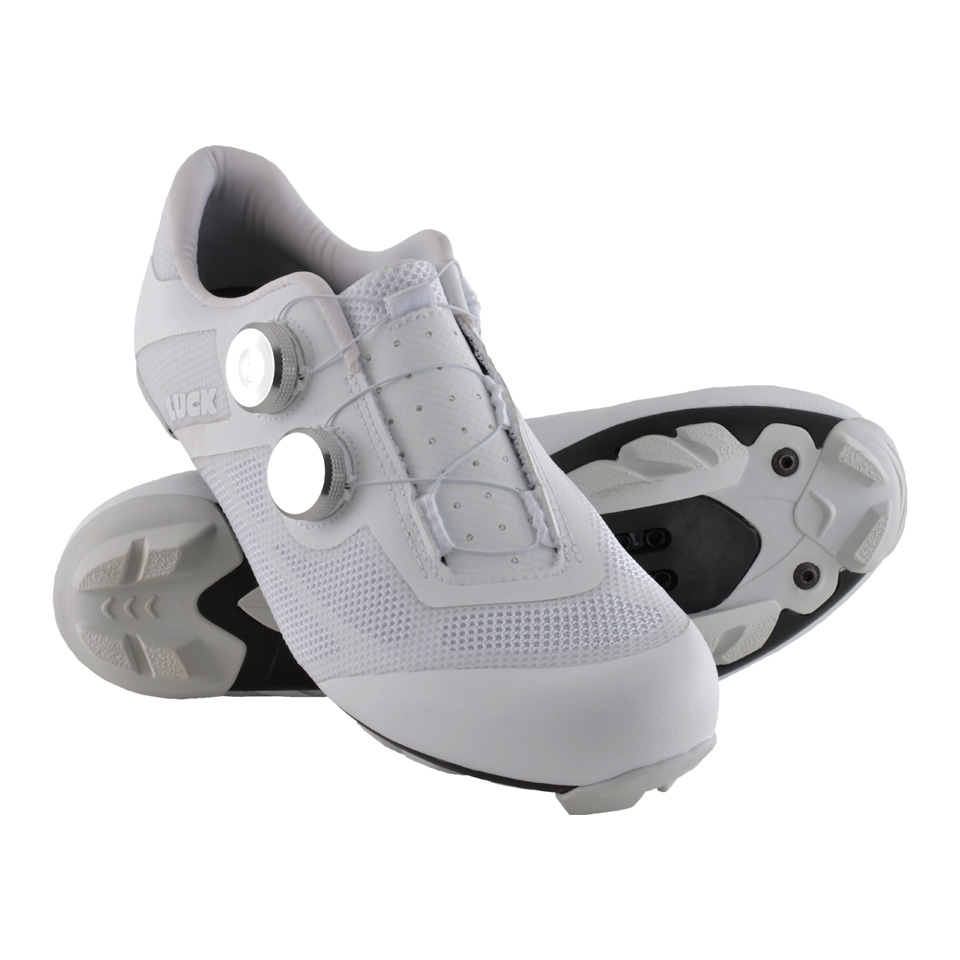 material Duplex blanco con lámina de TPU de las zapatillas John Luck Auris